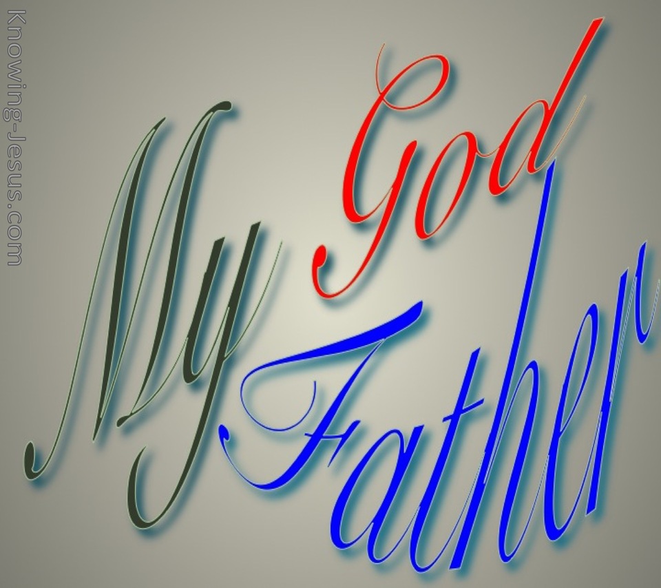 My God My Father (devotional) (blue)